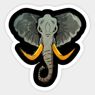 Majestic Elephant Sticker